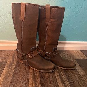 COPY - Like new Bed Stu boots. Bottle opener hardware.